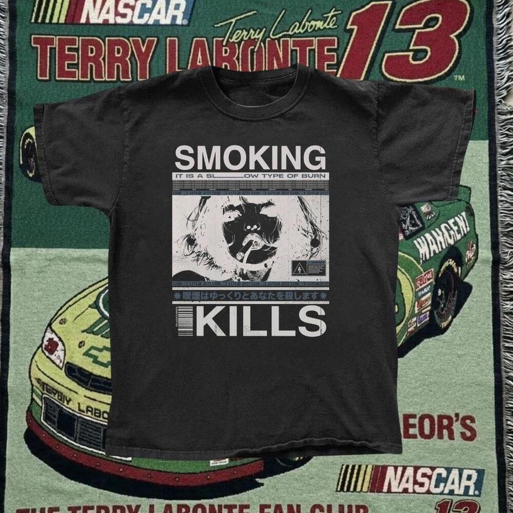Black Smoking Kills Graphic Tee